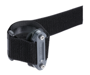 Universalhalter Montage Bidonhalter grau Gummi-Befestigungsfläche, breiter Velcro 