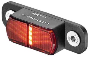 Litemove Rücklicht TS-RK E25 50mm für Gepäckträgermontage
