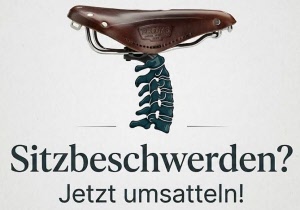 Sitzbeschwerden? Jetzt umsatteln!