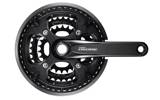 Shimano Kettenradgarnitur DEORE FC-T6010 175 mm 48X36X26 Hosenschutz schwarz