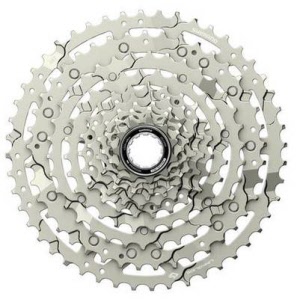 Shimano Kassette CUES CS-LG400 10-Gang 11-48 Zähne Linkglide silber