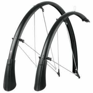 SKS Schutzblechgarnitur Bluemels 28 schwarz matt