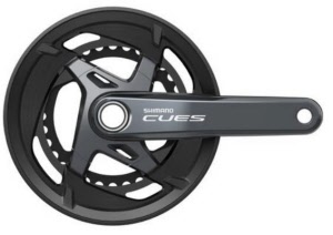Shimano Kettenradgarnitur CUES FC-U8000 175 mm 46X32 Hosenschutz