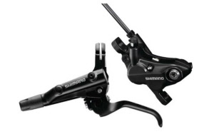 Shimano 4-Kolben Scheibenbremsen-Set MT520 mit BL-MT501